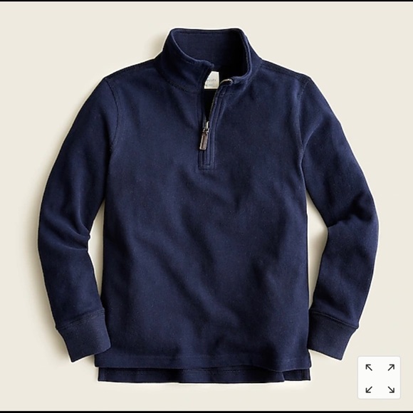 J. Crew Crewcuts Half-Zip Cotton Popover - Picture 4 of 4